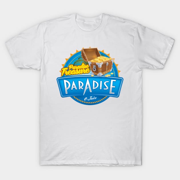 Paradise Treasure Ejuice T-Shirt by PARADISEVAPE